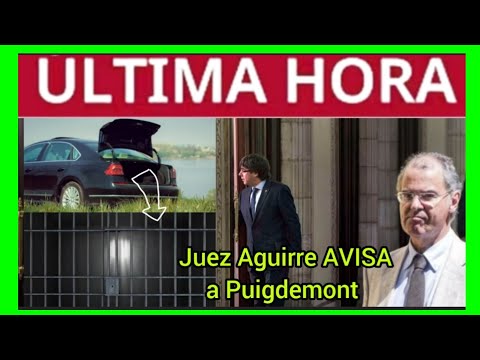 EL JUEZ AVISA A PUIGDEMONT Y RECHAZA TODOS SUS RECURSOS