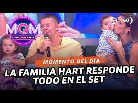 Mande Quien Mande: La familia Hart Rivadeneira responde de todo en el set (HOY)