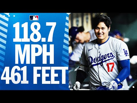 OH MY, Shohei Ohtani CLOBBERED this baseball! (118.7 MPH!) | 大谷翔平ハイライト