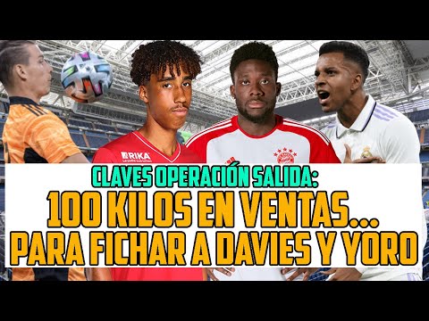 HAY QUE SACAR 80-100 MILLONES Y SACAR ALGÚN JUGADOR MÁS PARA HACER SITIO Y FICHAR A DAVIES Y YORO