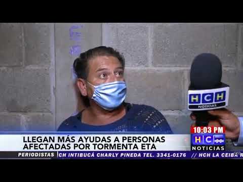 HCH entrega ayudas que fueron donadas por hondureños de buen corazón en albergues capitalinos