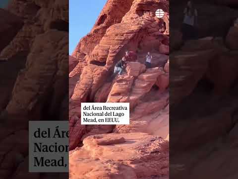 Se busca a estos dos hombres que despeñan rocas de millones de años en un parque natural de EEUU