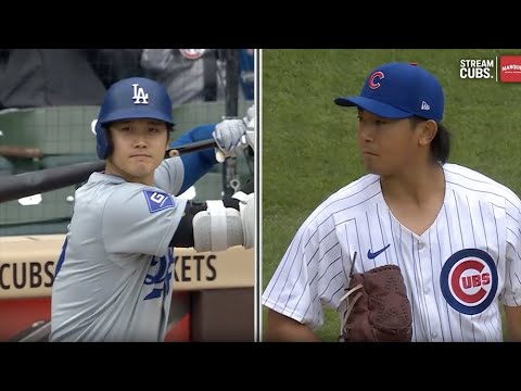 Every pitch from Shohei Ohtani and Shota Imanaga’s first MLB matchup!