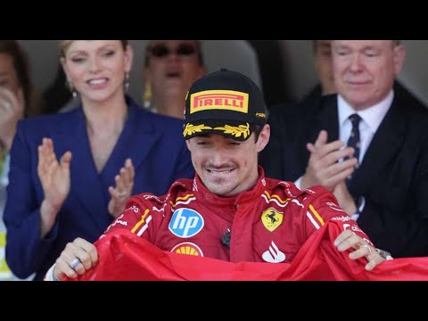 Grand Prix Monaco : les larmes du Prince Albert et le câlin de Charlene après la victoire de Leclerc
