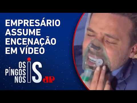 Marçal admite que fez cena ao ir de ambulância para hospital após cadeirada de Datena