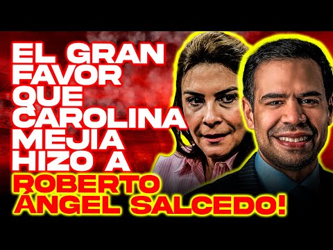 Carolina Mejía Le Acaba De Hacer El Favor De Su Vida A Roberto Ángel Salcedo! Cuanta Suerte!!