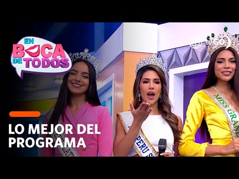 En Boca de Todos: Las reinas que representarán al Perú (HOY)