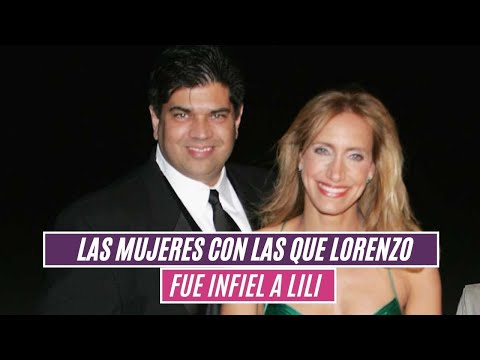 Ellas son las mujerescon las queLORENZO LUACES le fue infiel a LILI ESTEFAN