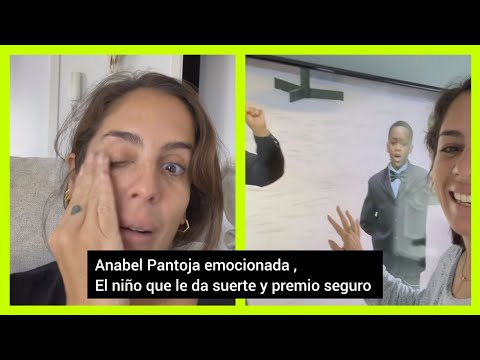 ?ANABEL PANTOJA tiene suerte en la LOTERIA DE NAVIDAD