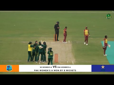 WI Women A Team Lose Tri Series Final To Pakistan