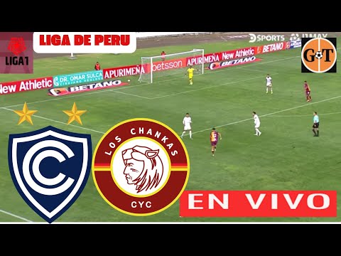 CIENCIANO VS LOS CHANKAS EN VIVO  LIGA 1 - CLAUSURA - JORNADA 5 GRANEGA