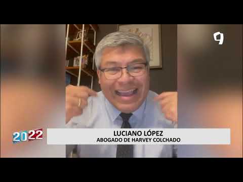 Luciano López sobre retiro de Harvey Colchado de jefatura: Esto es obstrucción de la justicia