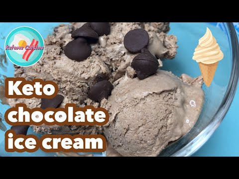 Ketome Cuisine ไอศกรีมช๊อคโกแลตสูตรคีโตเข้นข้นและไม่เป็นเกล็ดน้ำแข็ง