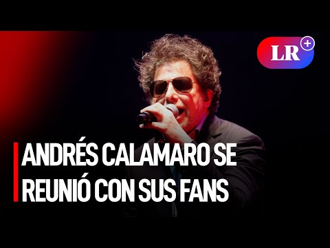 Andrés Calamaro se reencuentra con sus fans en Lima | #LR