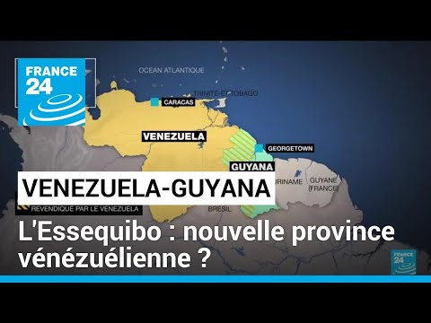 Tensions entre le Venezuela et Guyana : l'Essequibo menacé d'annexion • FRANCE 24