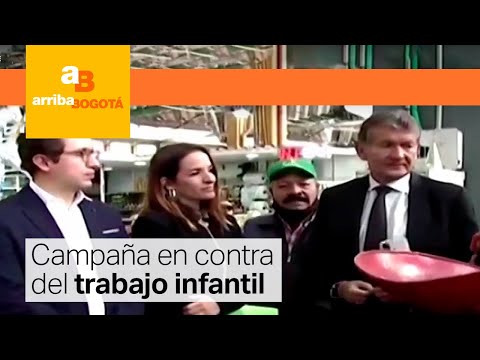 Autoridades realizan campaña para erradicar el trabajo infantil en Bogotá | CityTv