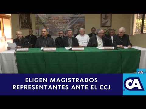 Este viernes los obispos de la Conferencia Episcopal de Guatemala realizaron una rueda de prensa