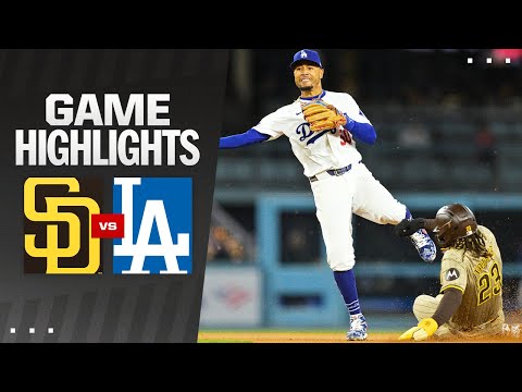 Padres vs. Dodgers Game Highlights (4/12/24) | MLB Highlights