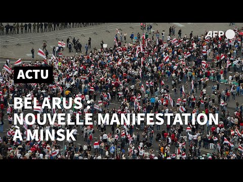 Bélarus: les manifestants de nouveau dans la rue | AFP