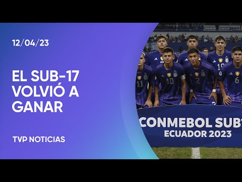 El sub 17 derrotó a Chile por 2 a 0