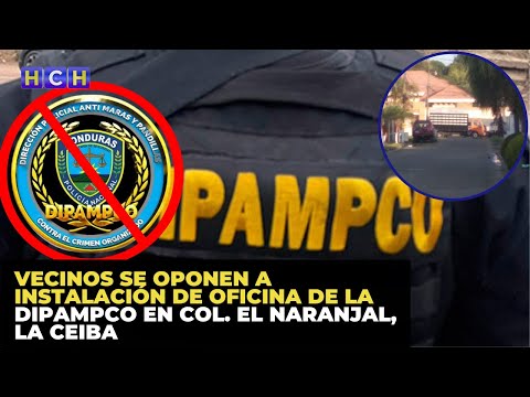 Vecinos se oponen a instalación de oficina de la DIPAMPCO en col. El Naranjal, La Ceiba