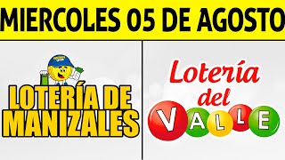 Resultados Lotería de MANIZALES y VALLE Miércoles 5 de Agosto de 2020 | PREMIO MAYOR ????????????