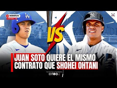 INFORME REVELA QUE JUAN SOTO QUIERE UN CONTRATO SIMILAR DE LOS 700 DE SHOHEI OHTANI