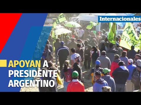 Oposición y oficialismo rechazan ataque a vehículo en el que viajaba presidente argentino