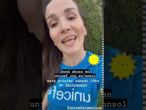 Natalia Oreiro - Promo Un Sol para los chicos - 19.9.2020