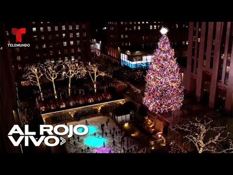 EN VIVO: Así luce el árbol de Navidad del Rockefeller Center