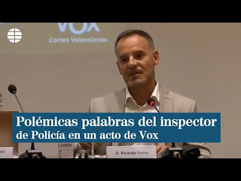 Las polémicas palabras del inspector de Policía que relacionó inmigración ilegal y delincuencia