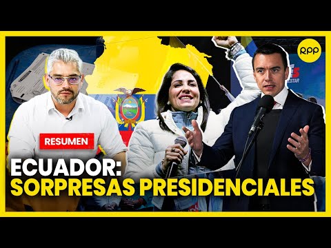 Elecciones en Ecuador: ¿Quiénes son Luisa González y Daniel Noboa y cuáles son sus propuestas?
