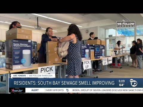 Some residents say smell in South Bay actually improving