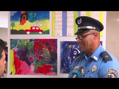 Policía inaugura la primera exposición de arte: “Mis Policías, Mis Héroes”
