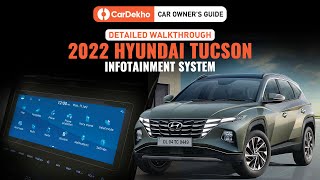 2022 హ్యుందాయ్ టక్సన్ infotainment system explained | cardekho car owners guide