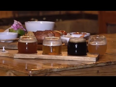 Bar y restaurante Tisey Brewning Company con variedad de cervezas