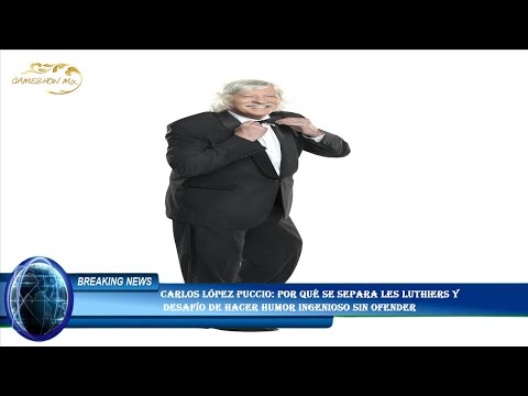 Carlos López Puccio: por qué se separa Les Luthiers y  desafío de hacer humor ingenioso sin ofender