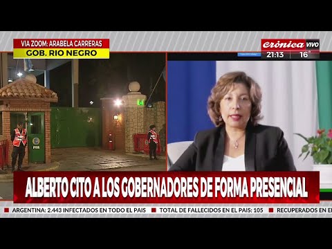 Reunión clave en Olivos: habla la gobernadora de Río Negro.