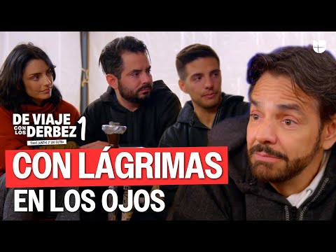 Eugenio Derbez hacer llorar a sus hijos al dedicarles emotivas palabras | De Viaje Con Los Derbez