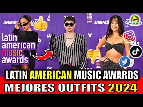 Los Mejores OUTFITS de los Latin American Music Awards 2024 la alfombra roja de los Latín AMA 2024