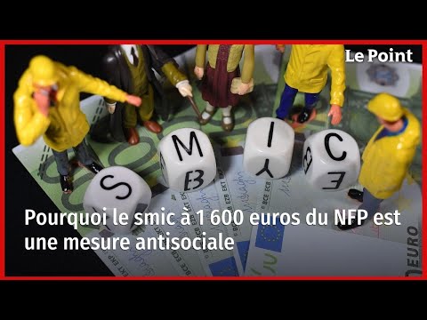 Pourquoi le smic à 1 600 euros du NFP est une mesure antisociale