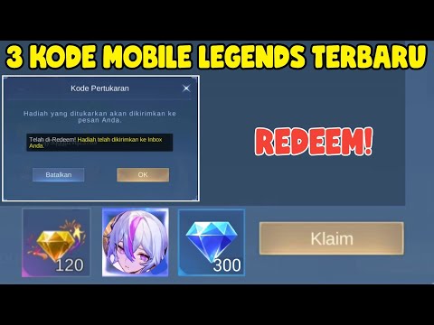 GET IT! 3 NEWEST MOBILE LEGENDS REDEEM CODES - ML REDEEM CODES TODAY, OCTOBER 2025
