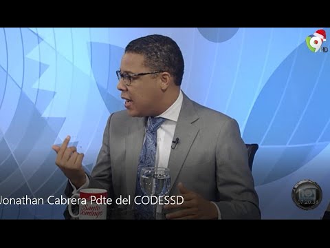 Jonathan Cabrera Pdte del CODESSD en Hoy Mismo