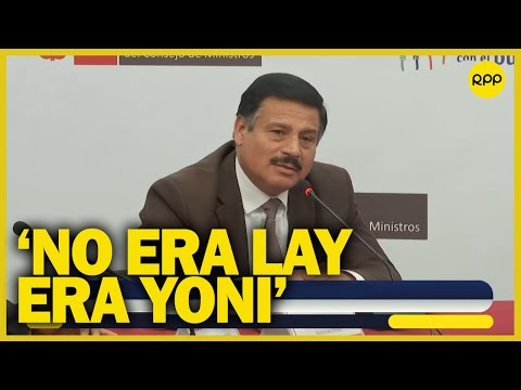 Ministro de Defensa, Daniel Barragán: Quien viajó realmente es Yoni Vásquez Castillo