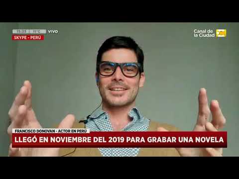 Coronavirus en Perú: Francisco Donovan el actor argentino varado en Perú en Hoy Nos Toca