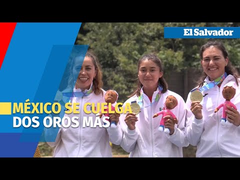 México se cuelga dos oros más en el tiro con arco por equipos en San Salvador