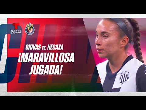 Lamentable autogolazo de María Acosta. Chivas Femenil v. Necaxa Femenil | Telemundo Deportes