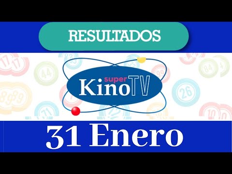 Loteria Super Kino TV Resultado de hoy 31 de Enero del 2020
