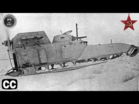 El único tanque del mundo hecho para la nieve (TsKB-50)