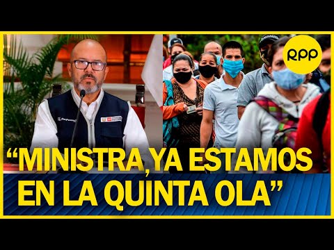 Zamora: “ministra Portalatino lamento que haya sido inducida al error, pero estamos en una 5ta ola”